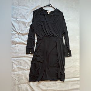 H&M Mock Wrap Dress